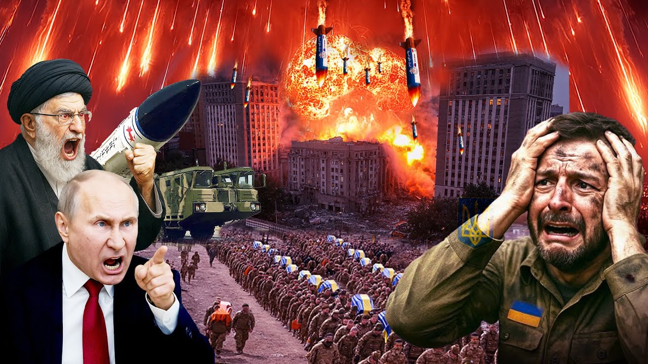 RUSIA-IRAN BERSATU HANCURKAN UKRAINA! Rudal Kiamat Iran Buat Zelensky Ketakutan dan Menyerah